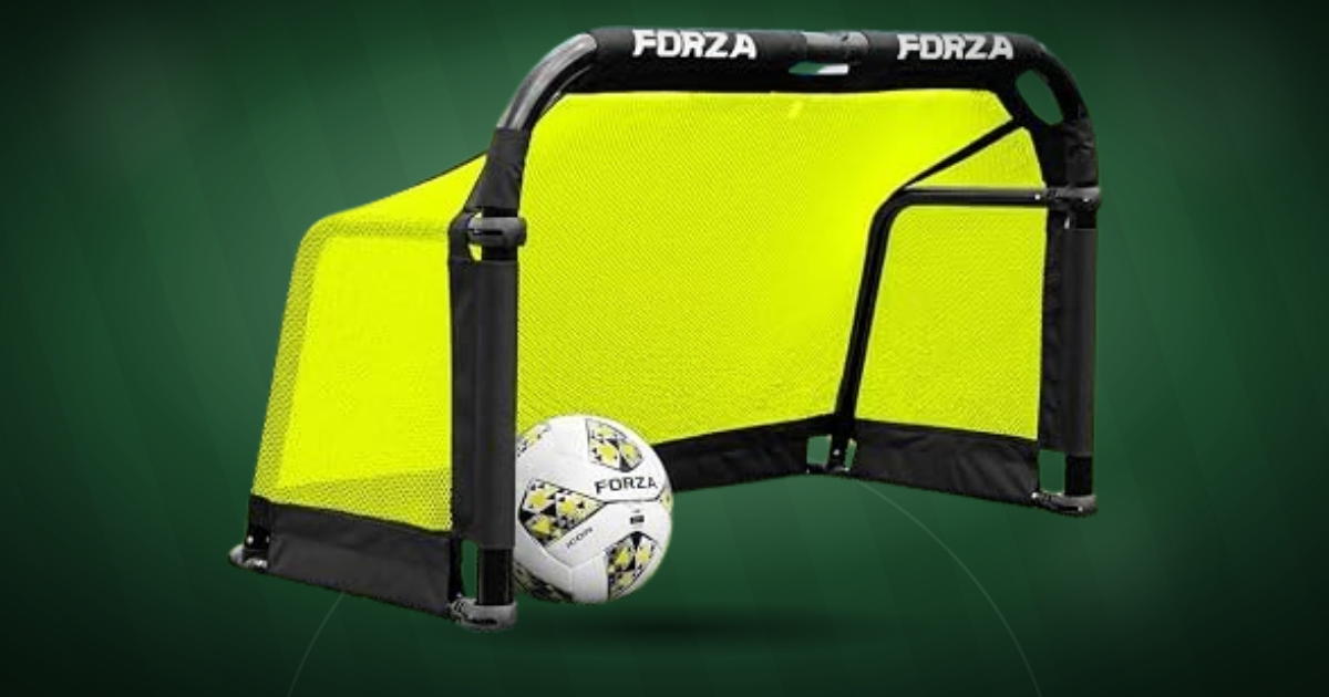 Porterías de fútbol. Portería FORZA en el campo