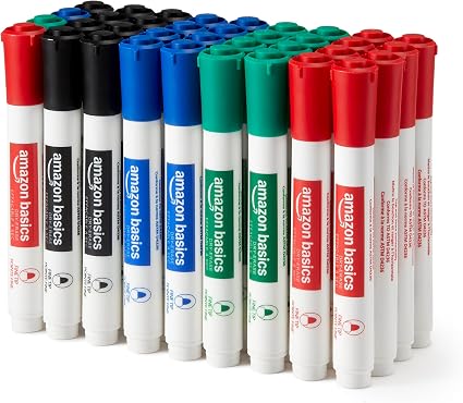 Amazon Basics Rotuladores Pizarra Blanca